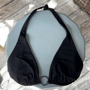 Black Bikini Top. Sz M